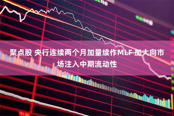 聚点股 央行连续两个月加量续作MLF 加大向市场注入中期流动性