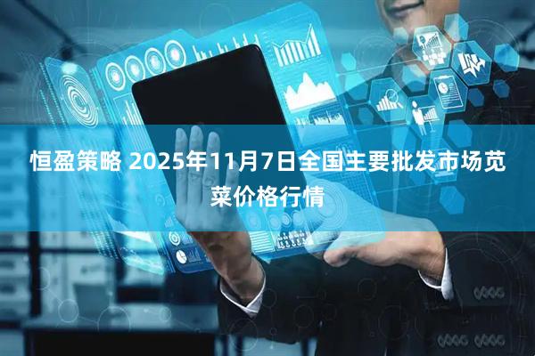 恒盈策略 2025年11月7日全国主要批发市场苋菜价格行情