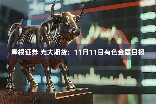 摩根证券 光大期货：11月11日有色金属日报