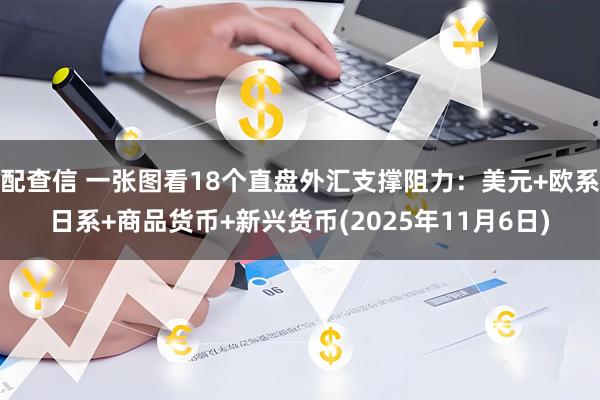 配查信 一张图看18个直盘外汇支撑阻力：美元+欧系日系+商品货币+新兴货币(2025年11月6日)